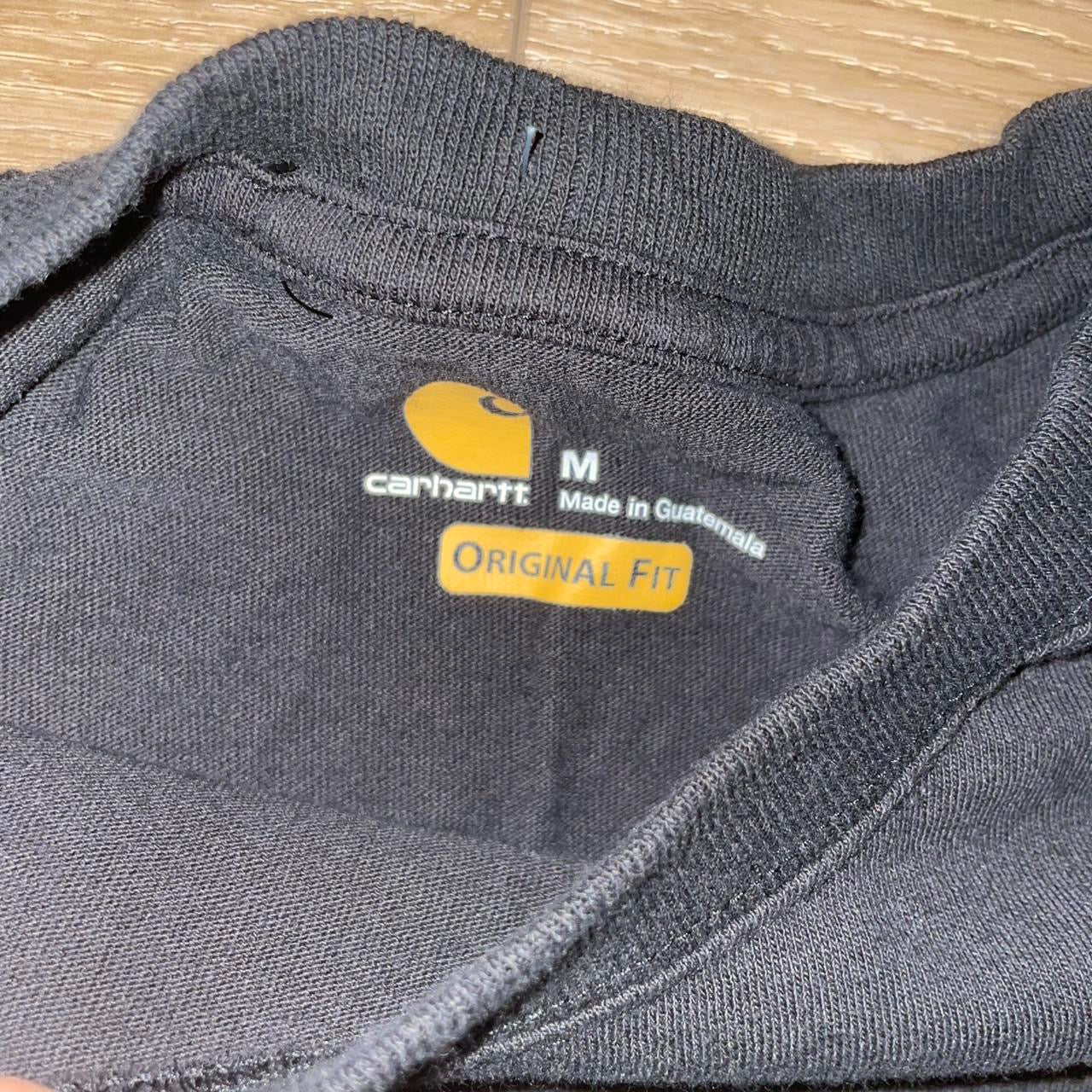 Carhartt Original Fit Logo T-Shirt – Black (M)