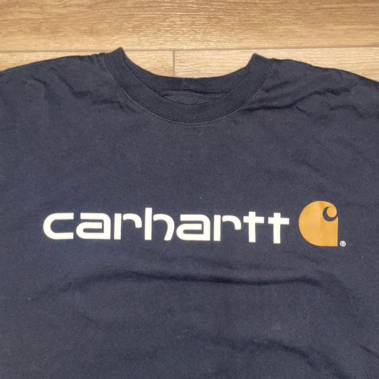 Carhartt Original Fit Logo T-Shirt – Black (M)