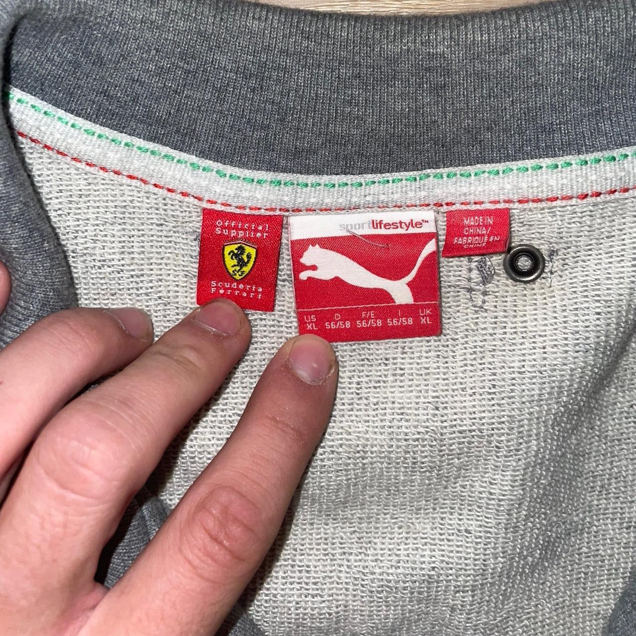 Ferrari x Puma Scuderia Ferrari Jacket – Gray (XL)