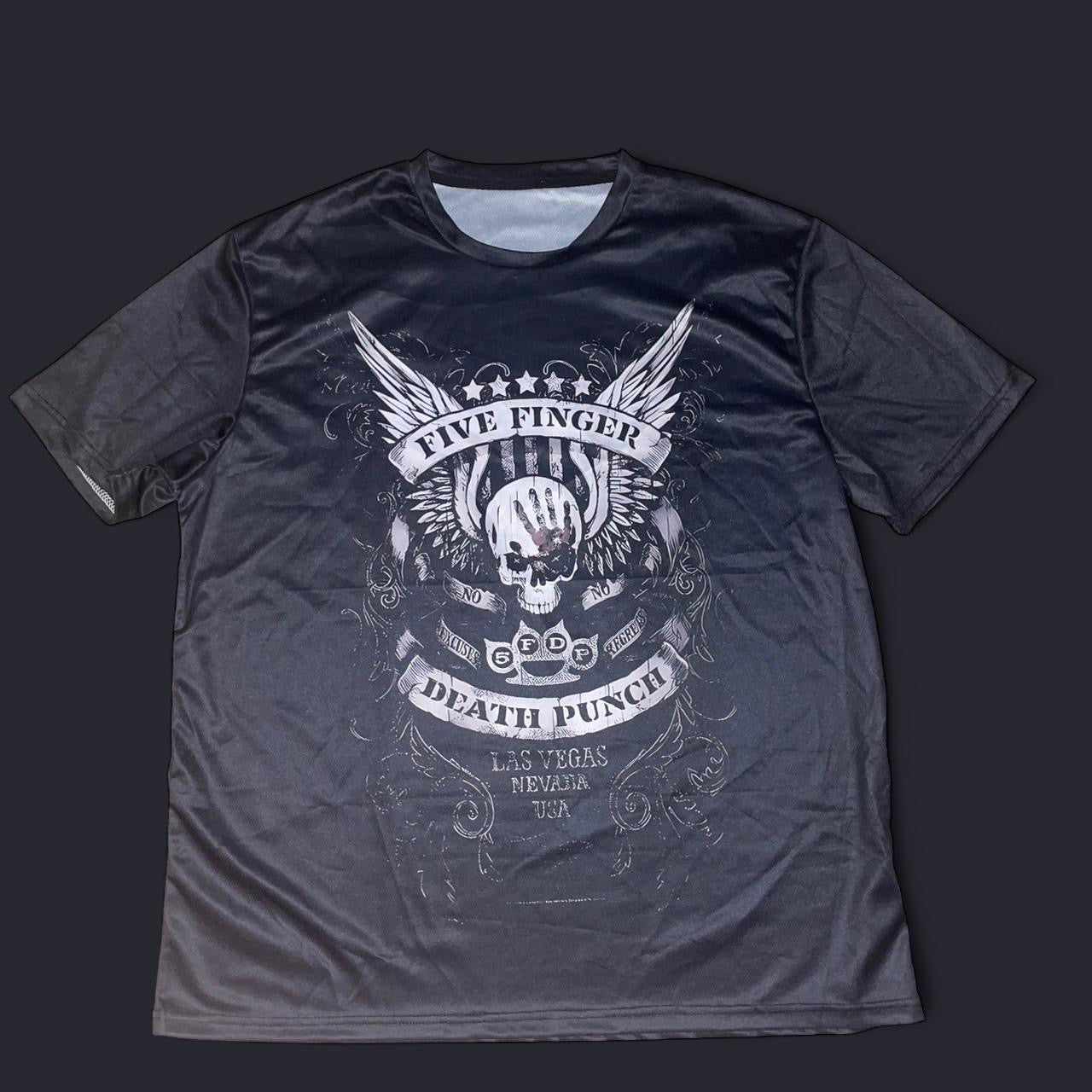 Vintage Five Finger Death Punch Band Tee – Y2K Rock Graphic Shirt