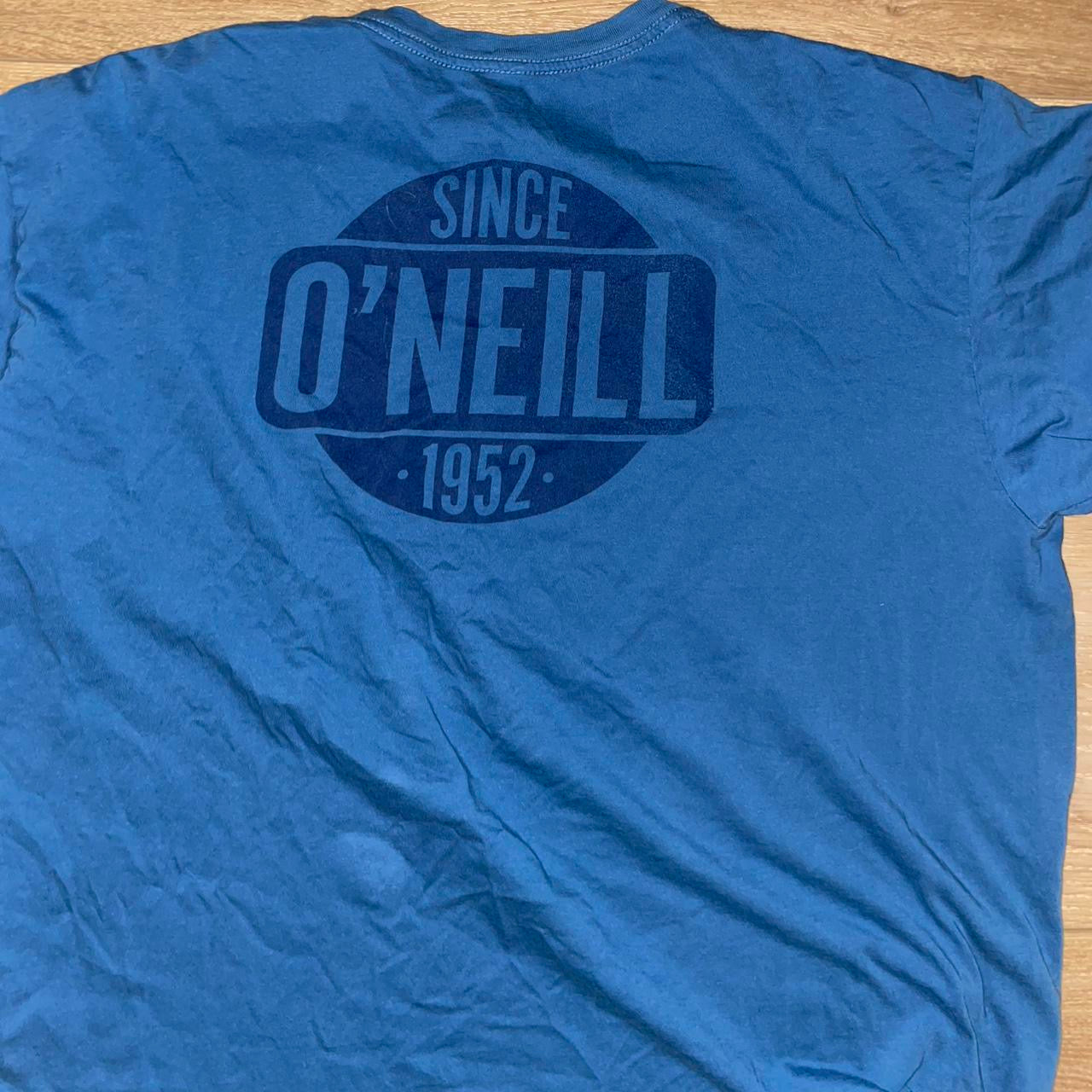 Vintage O’Neill Surf Tee 1952 Logo – Blue – XL – Y2K Skate Surf Style