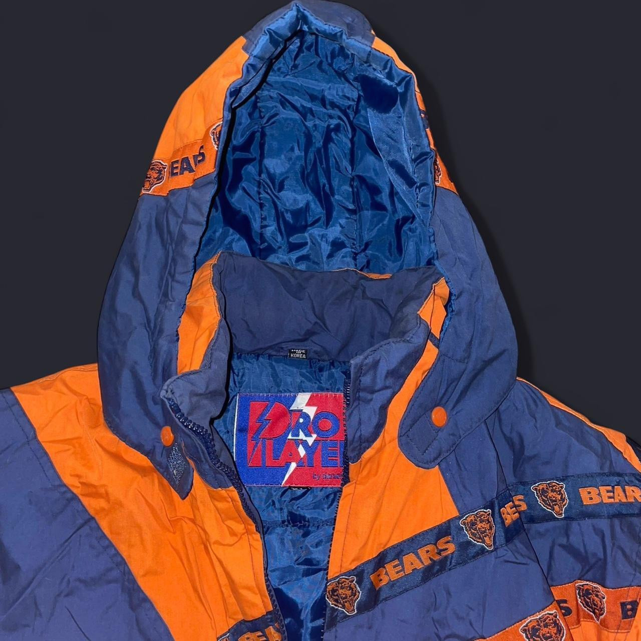 Chicago Bears Pro Player puffer jacket