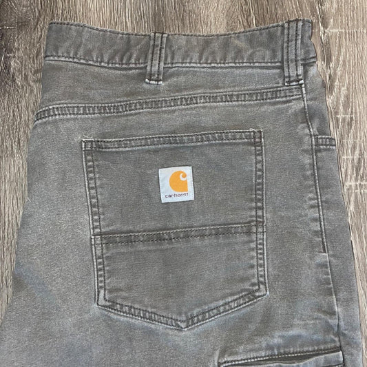 Gray Carhartt jeans
