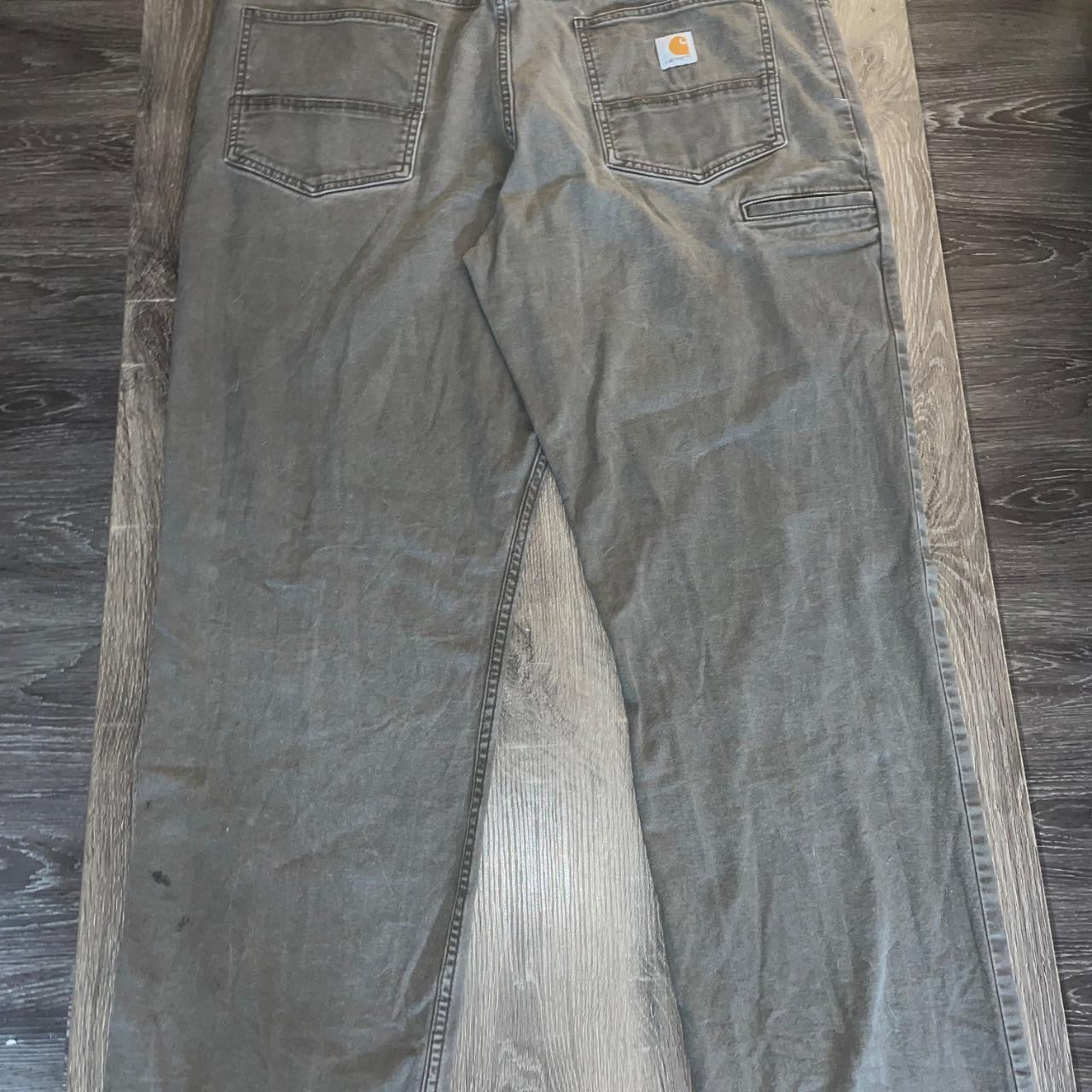 Gray Carhartt jeans