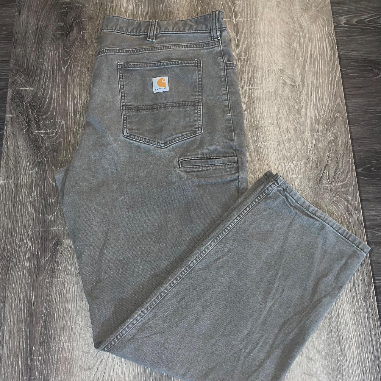 Gray Carhartt jeans