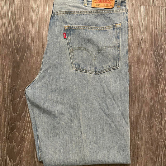Levi's 550 denim jeans
