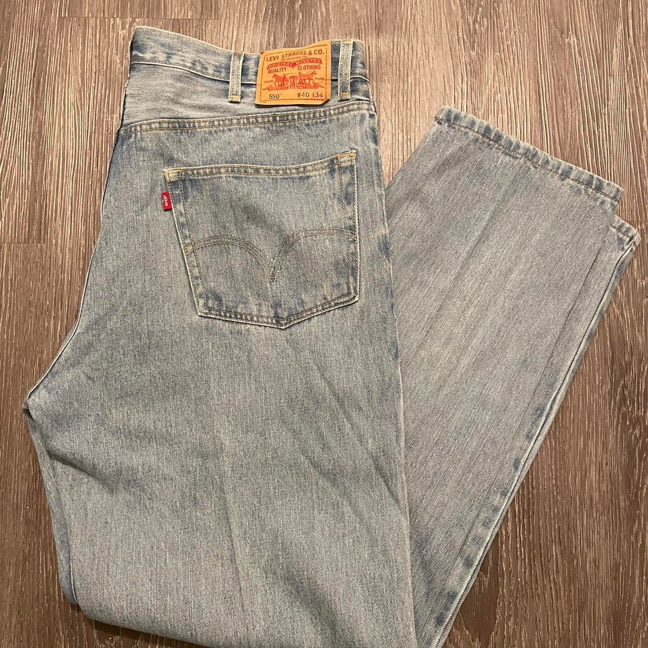 Levi's 550 denim jeans