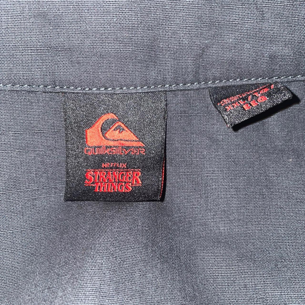 Quiksilver x Stranger Things Collab Jacket – Limited Edition (Black) Size 2XL