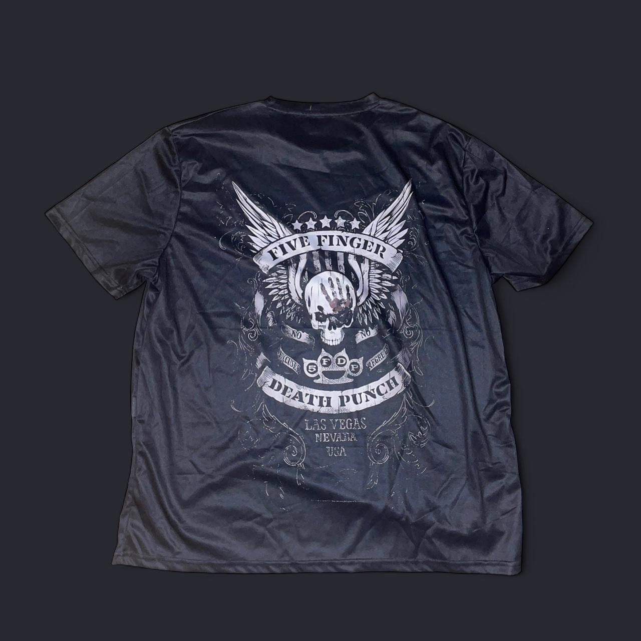 Vintage Five Finger Death Punch Band Tee – Y2K Rock Graphic Shirt