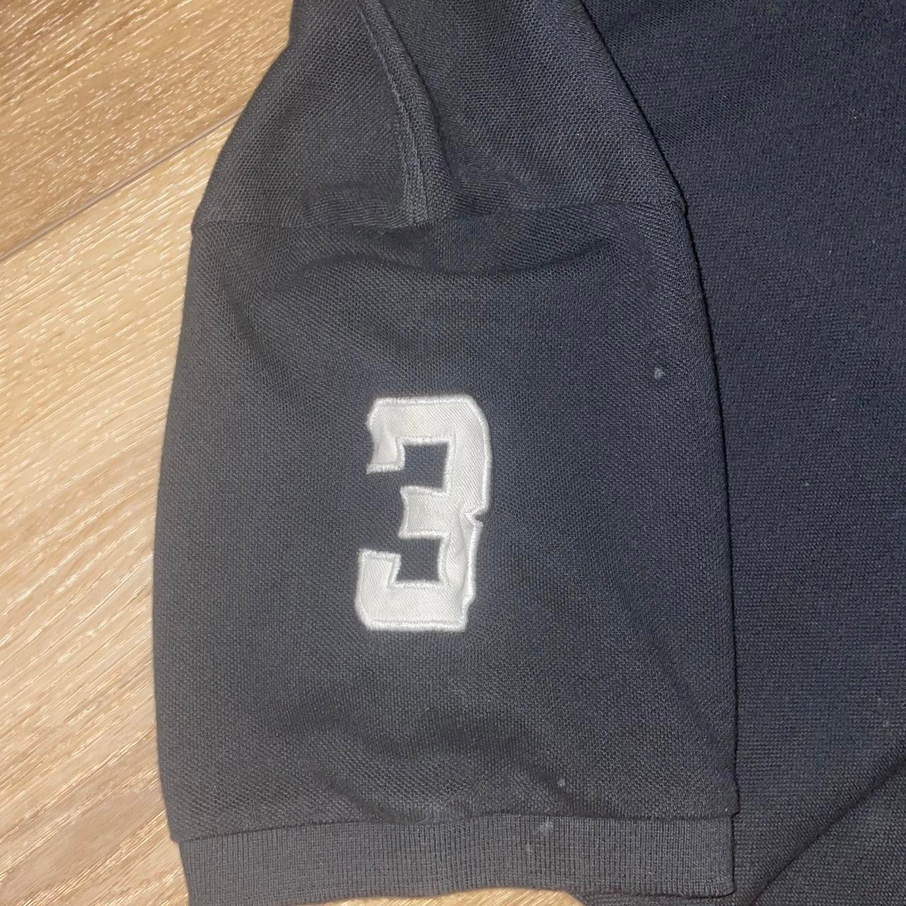 Vintage Y2K Polo Ralph Lauren Big Pony Polo Shirt – Black (XL)