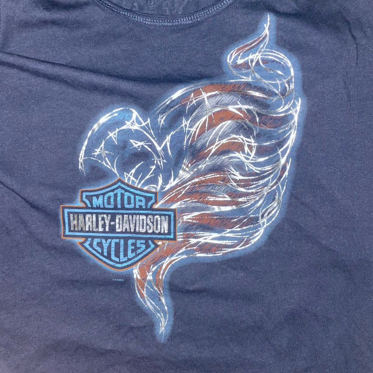 Y2K Harley-Davidson Tank Top | Eagle Graphic | Vintage Biker Style