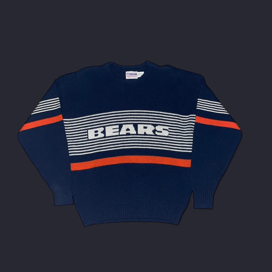 Vintage Chicago Bears NFL Sweater | Cliff Engle | Y2K Retro Sportswear | Large