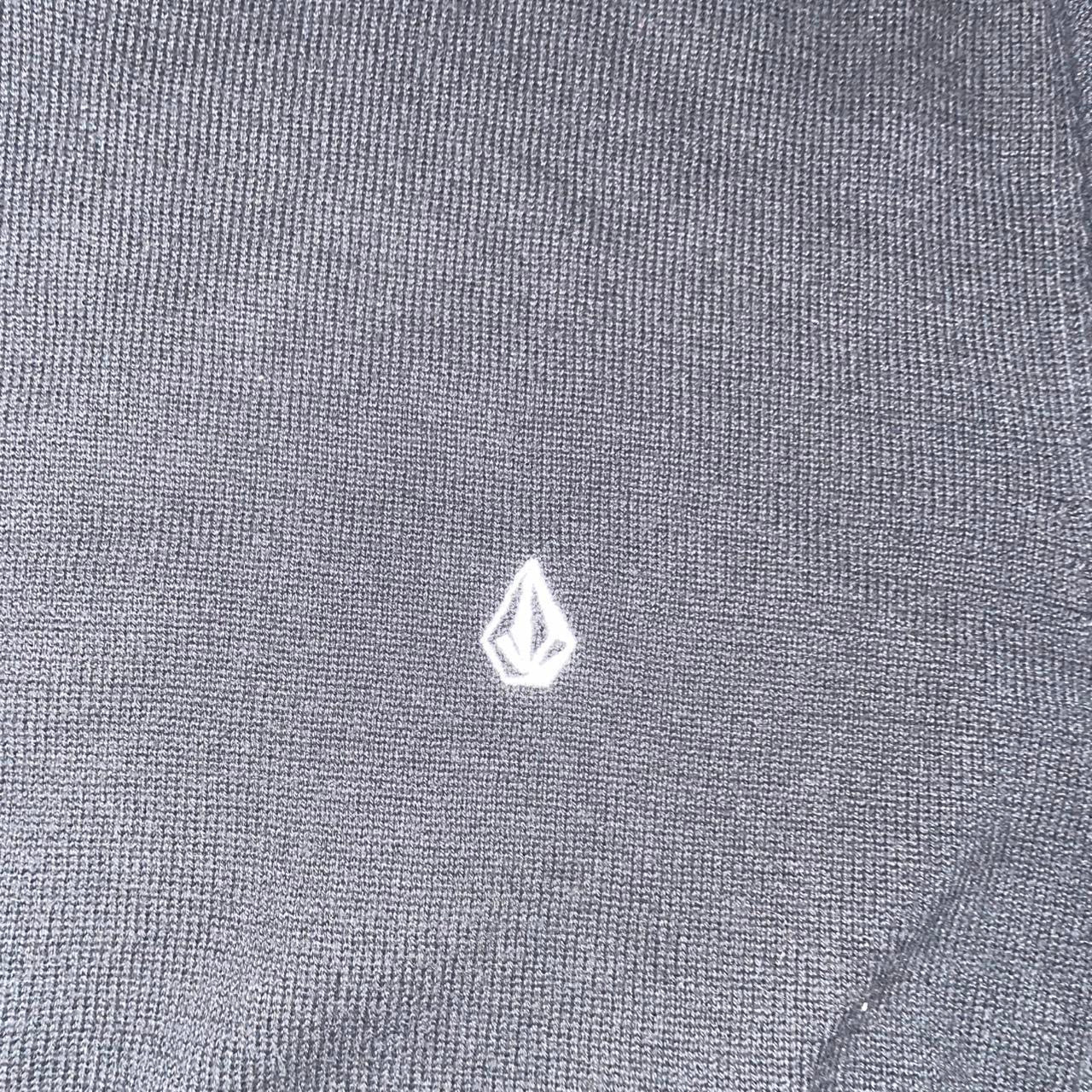 Vintage Y2K Volcom V-Neck Knit Sweater - Size Large