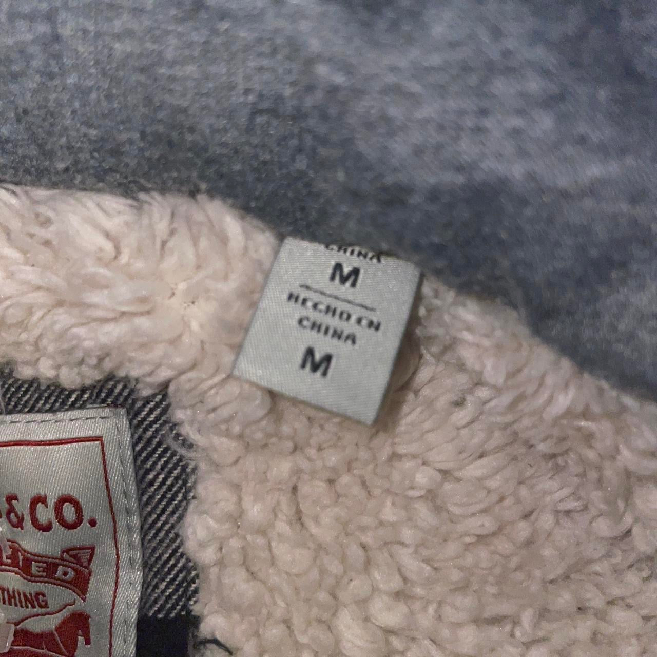 Vintage Levi’s Sherpa Flannel Jacket – M – 90s/2000s Grunge