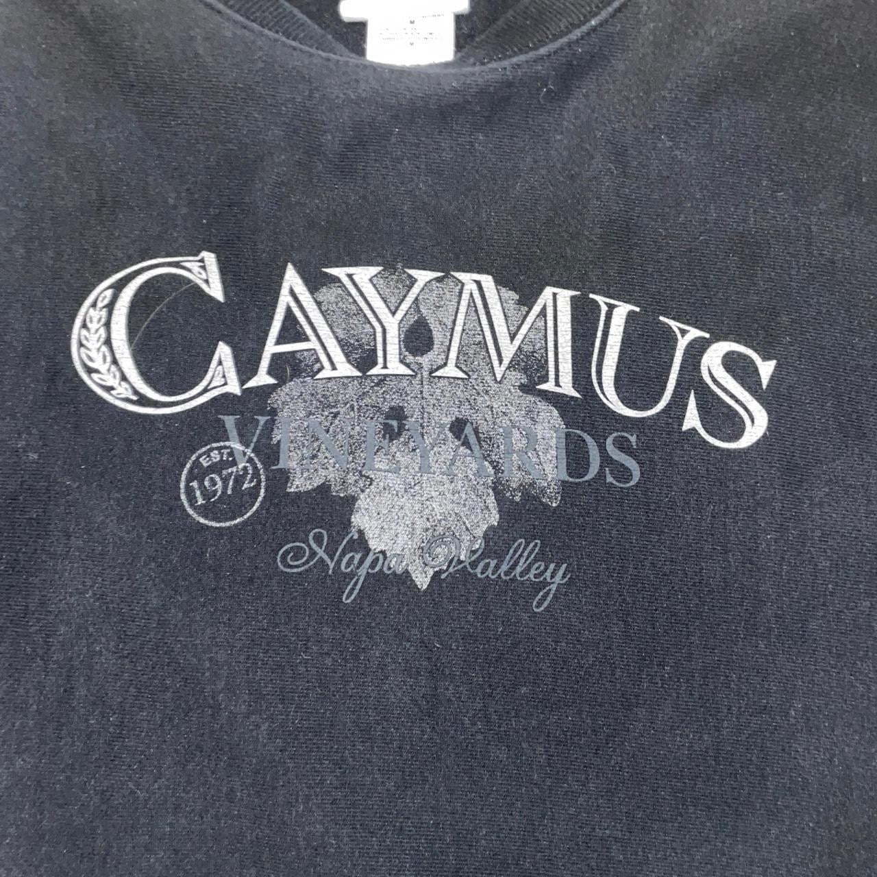 Vintage Champion Reverse Weave Caymus Vineyards Crewneck Sweatshirt | Y2K Wine Merch