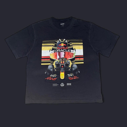 Red Bull Oracle Racing Max Verstappen Graphic Tee – Black (L)