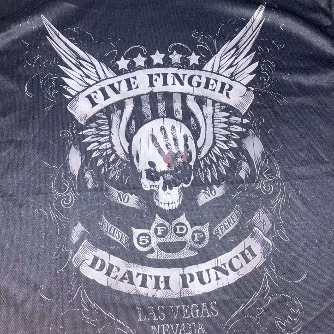 Vintage Five Finger Death Punch Band Tee – Y2K Rock Graphic Shirt