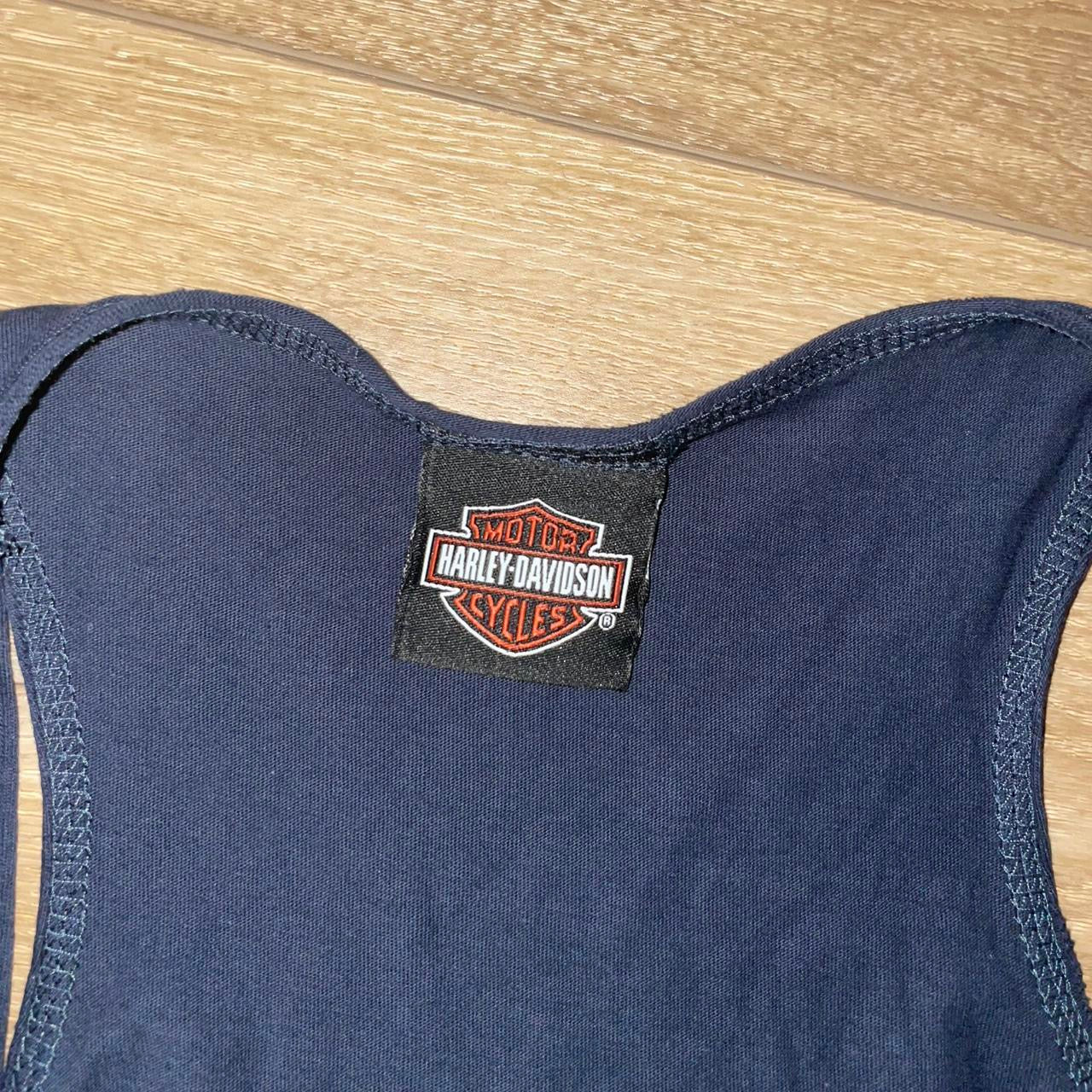 Y2K Harley-Davidson Tank Top | Eagle Graphic | Vintage Biker Style
