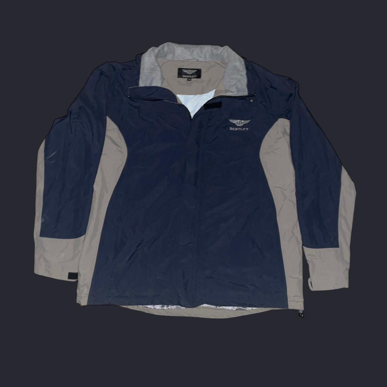 Vintage Y2K Bentley Motors Windbreaker Jacket
