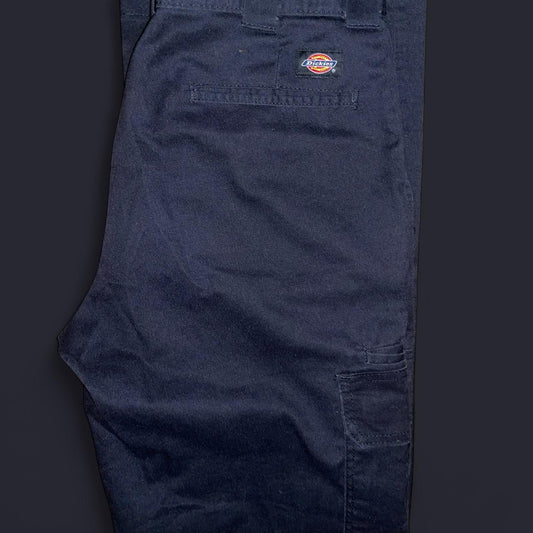 Vintage Dickies Workwear Cargo Pants – Navy Blue – Y2K Utility Style