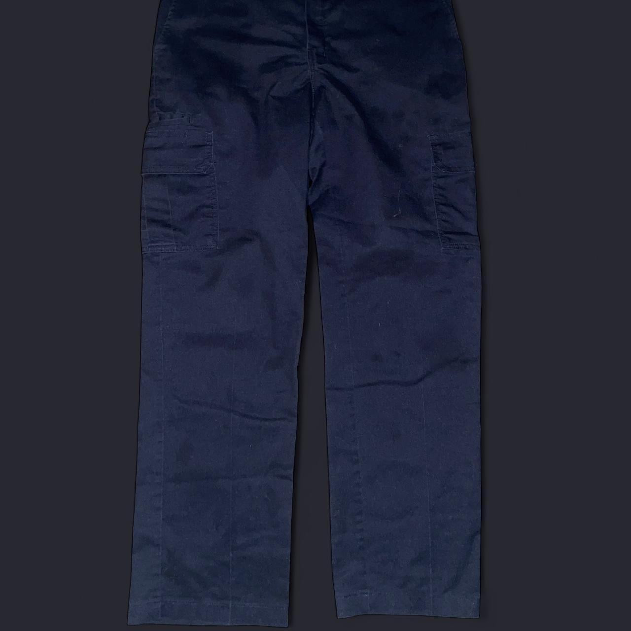 Vintage Dickies Workwear Cargo Pants – Navy Blue – Y2K Utility Style