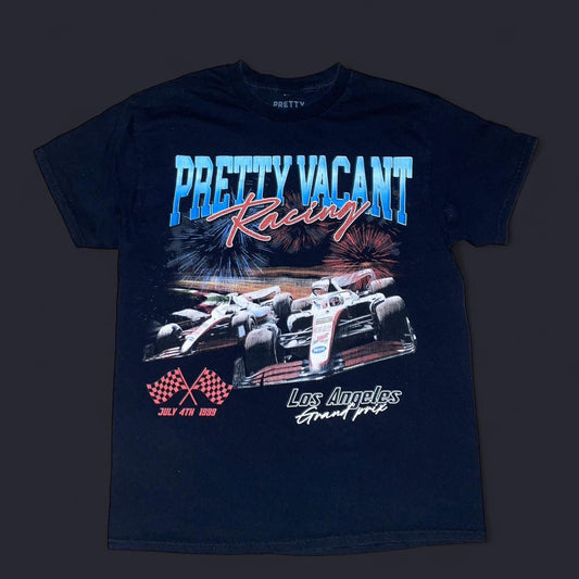 Vintage Pretty Vacant Racing Tee | 4th of July Los Angeles Grand Prix | Y2K Style