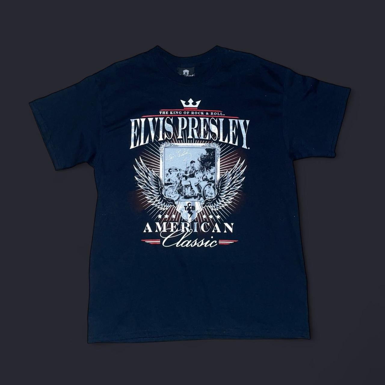 Vintage Y2K Elvis Presley “American Classic” Graphic T-Shirt | Graceland Official