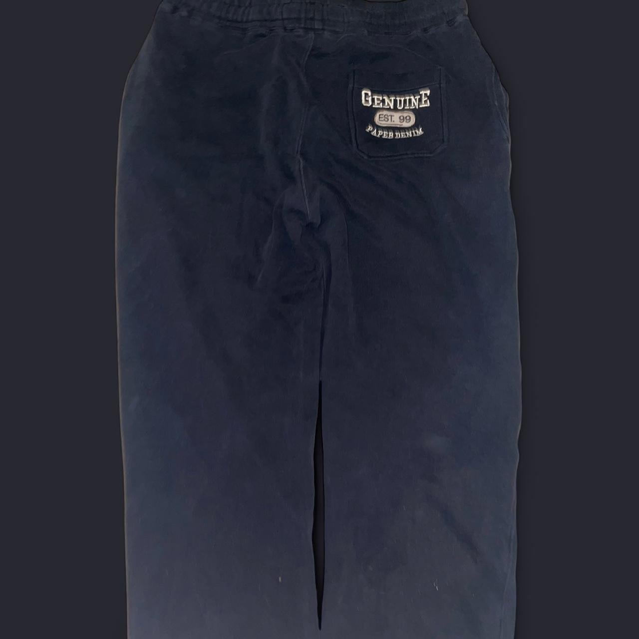 Vintage Y2K Paper Denim & Cloth Sweatpants | Genuine EST. 99 Graphic Loungewear