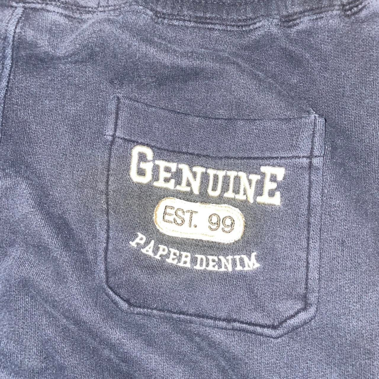 Vintage Y2K Paper Denim & Cloth Sweatpants | Genuine EST. 99 Graphic Loungewear