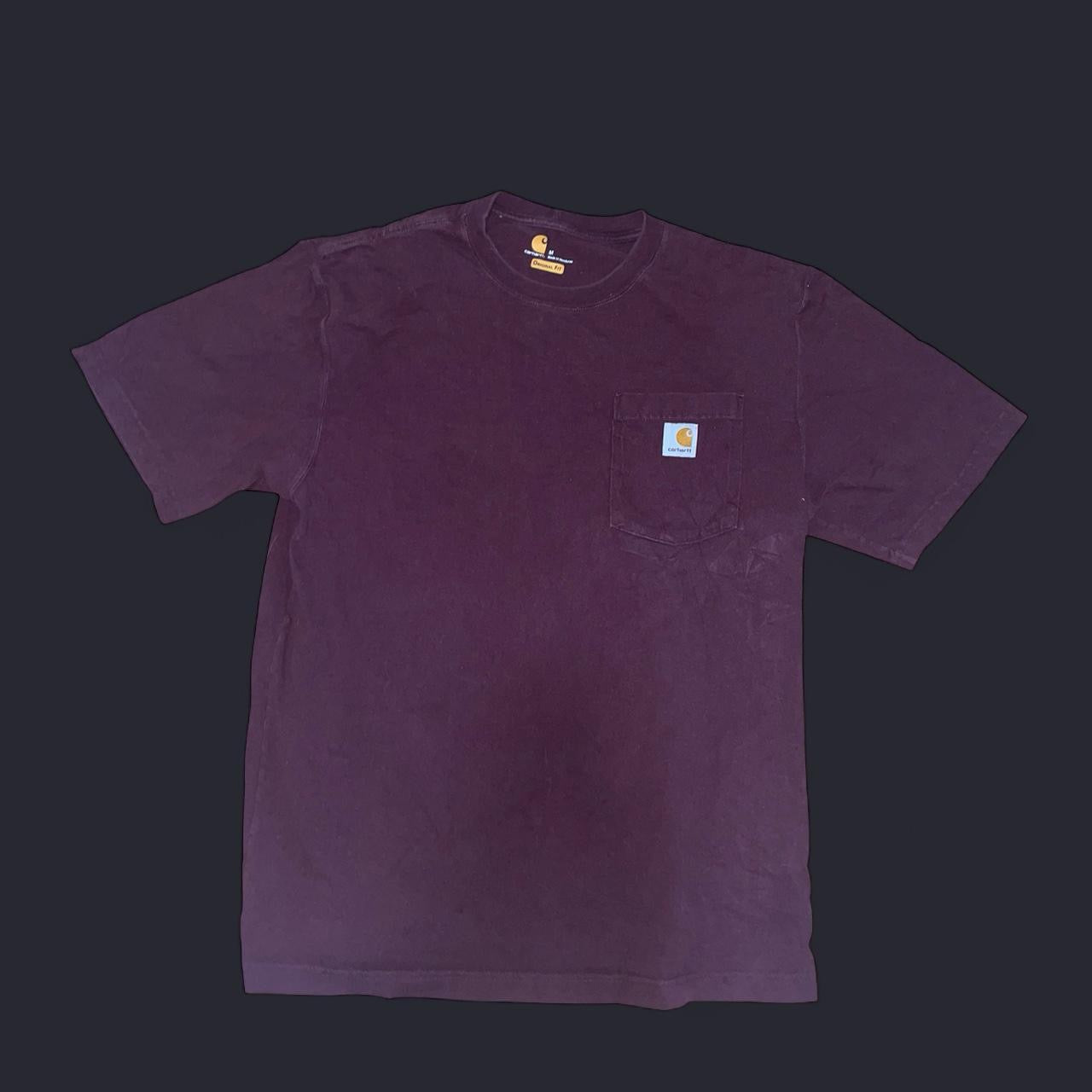 Vintage Carhartt Pocket Tee | Faded Workwear T-Shirt | Y2K Streetwear