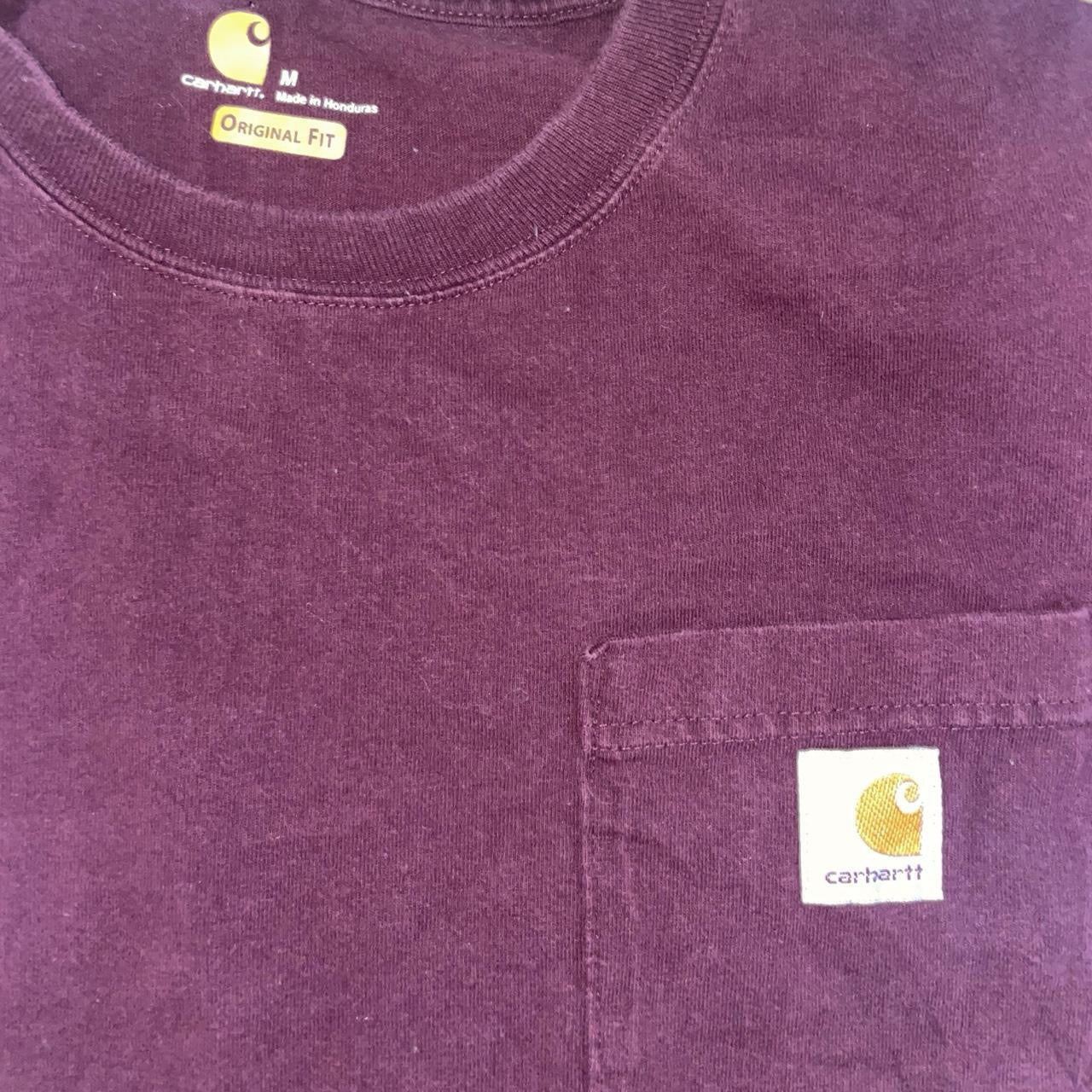 Vintage Carhartt Pocket Tee | Faded Workwear T-Shirt | Y2K Streetwear