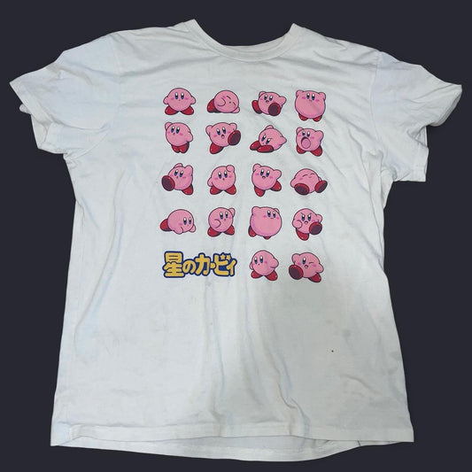 Vintage Kirby Graphic Tee | Y2K Anime Streetwear T-Shirt