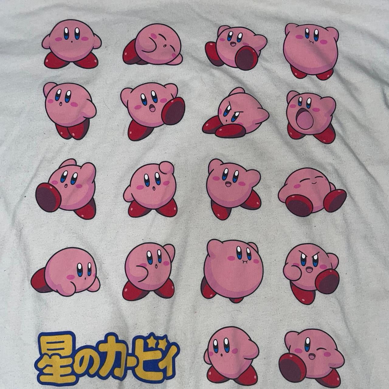 Vintage Kirby Graphic Tee | Y2K Anime Streetwear T-Shirt