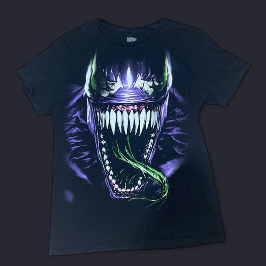 Vintage Marvel Venom Graphic Tee | Y2K Retro Supervillain T-Shirt