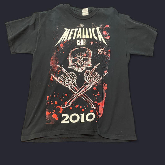 Metallica 2010 tour shirt