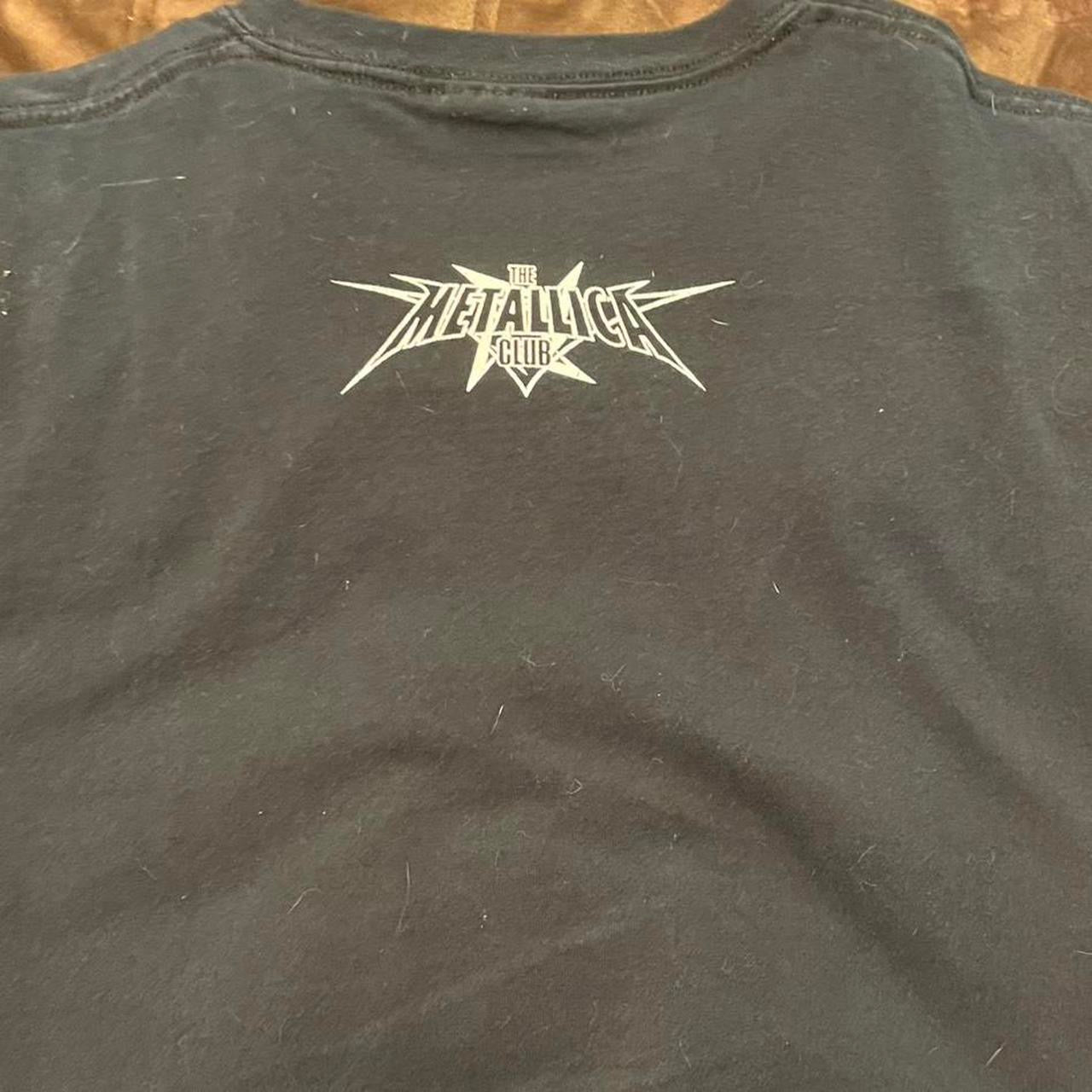 Metallica 2010 tour shirt